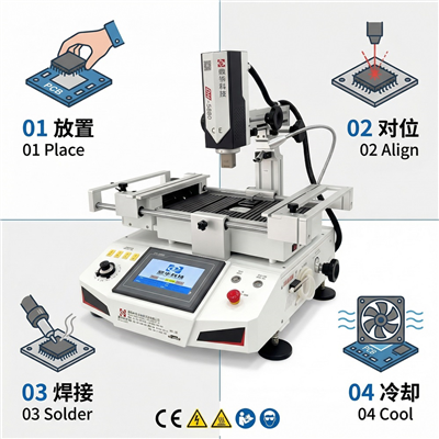 Паяльная станция горячего воздуха